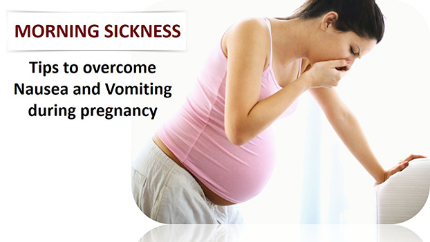 When does nausea and vomiting stop in pregnancy?