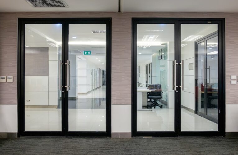 Aluminium Door Designs For Office 2024: Beautiful And Cost-effective