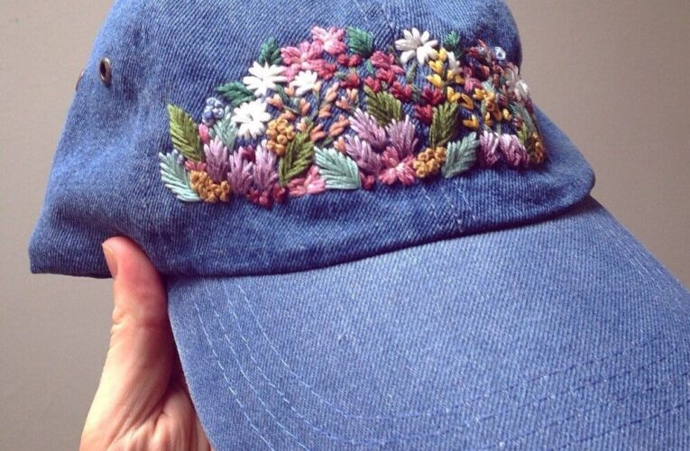 How to Embroider Hats at Home